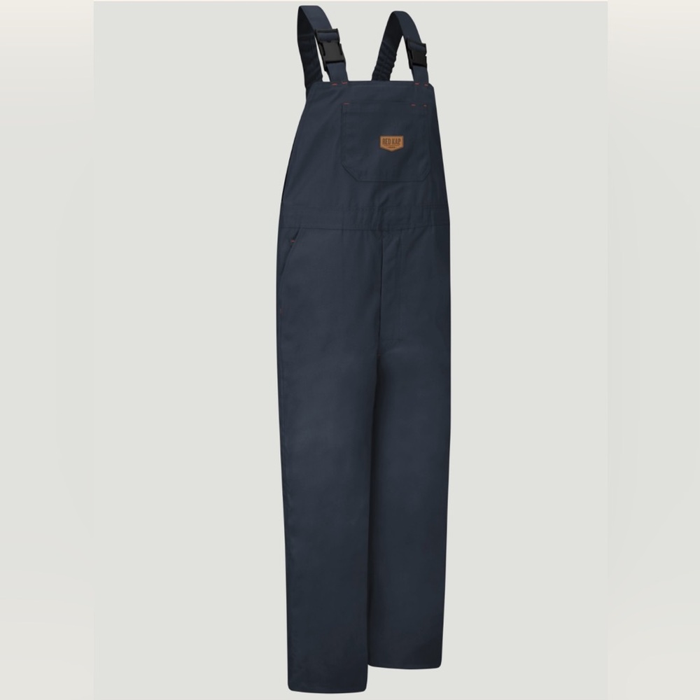 Red Kap Coveralls Insulated‎ Overalls Duck Bib Navy Blue Men's Size 3X